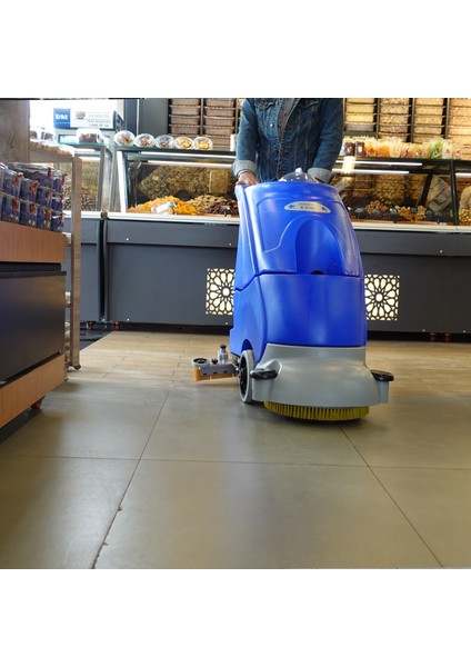 Akülü Zemin Temizleme Makinası B-3501