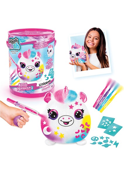 Sürpriz Squishy Paint Bucket Unicorn