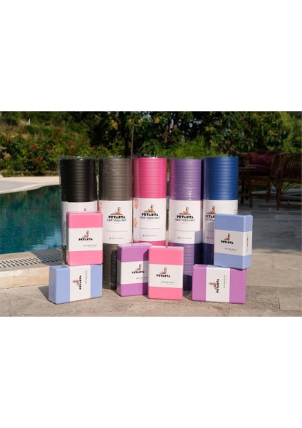 Comfort Serisi Pembe 10 mm NBR Egzersiz Matı fırsatları