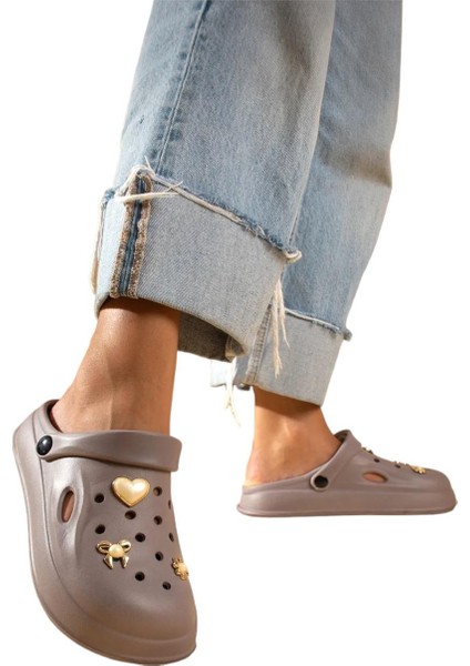 Rahat Taban Kadın Sandalet FÜME fiyatları