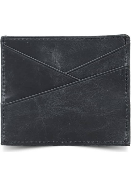 Antik Siyah Deri Kartlık - GRD2403XW22430