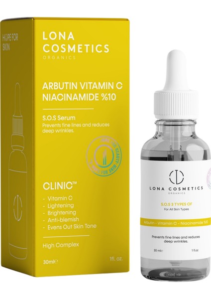 Koyu Lekeleri Gidermeye Yardımcı Set - Arbutin Serum ve Caffeine Göz Altı Serumu