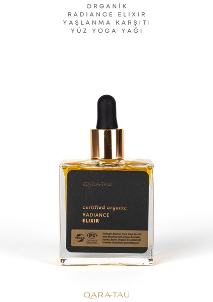 Organik Radiance Elixir Yaşlanma Karşıtı Yüz Yoga Yağı 50 ml