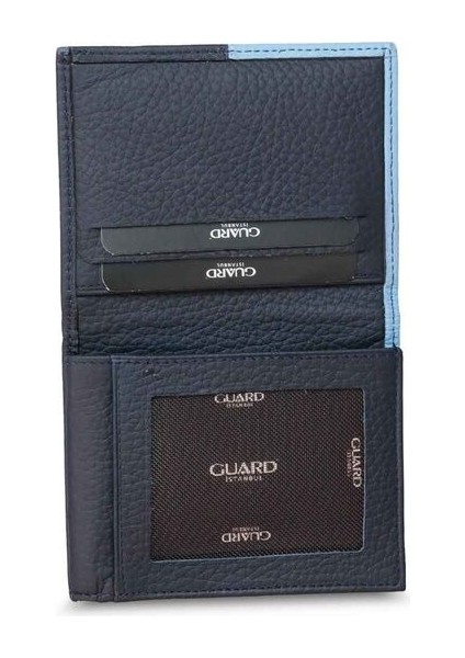 Mat Turkuaz/lacivert Deri Erkek Cüzdan - GRD2403XW22402 fiyatları