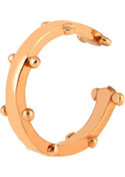 925 Ayar Gümüş Tasarım Kıkırdak Küpe