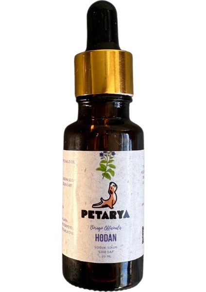 PETARYA %100 Soğuk Sıkım Hodan Yağı Borago Officinalis Oil - 10ml