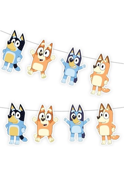 Bluey Dekoratif Banner 160X18 cm
