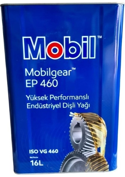 Mobilgear Ep 460 Endüstriyel Dişli Yağı - 16 Lt.