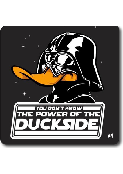 Duckside Star Wars - 10X10 cm Mıknatıslı Evrensel Tak Çıkar Dekoratif Aksesuar