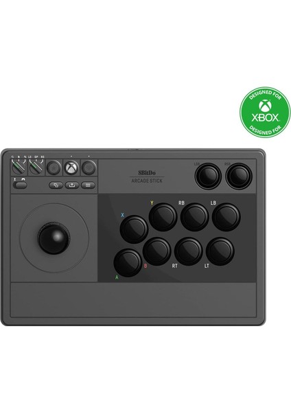 Arcade Stick Kablosuz Xbox Series, Xbox One Series ve Pc Uyumlu Siyah