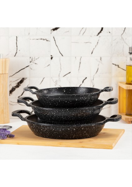 Döküm Sahan Set 3lü