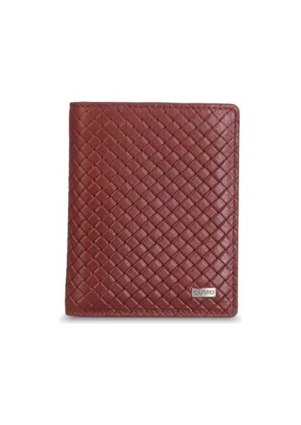 Taba Örgü Baskılı Deri Erkek Cüzdanı - GRD2403XW22204