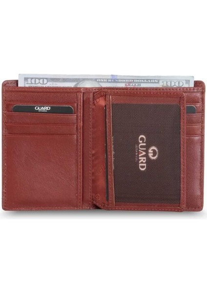 Taba Örgü Baskılı Deri Erkek Cüzdanı - GRD2403XW22204 fiyatları