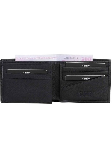Siyah Deri Erkek Cüzdanı - GRD2403XW22285