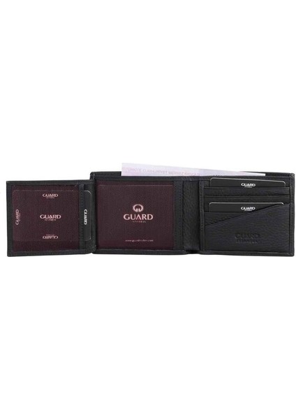 Siyah Deri Erkek Cüzdanı - GRD2403XW22285