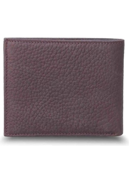 Mat Bordo - Lacivert Yatay Deri Cüzdan - GRD2403XW22272 fiyatları