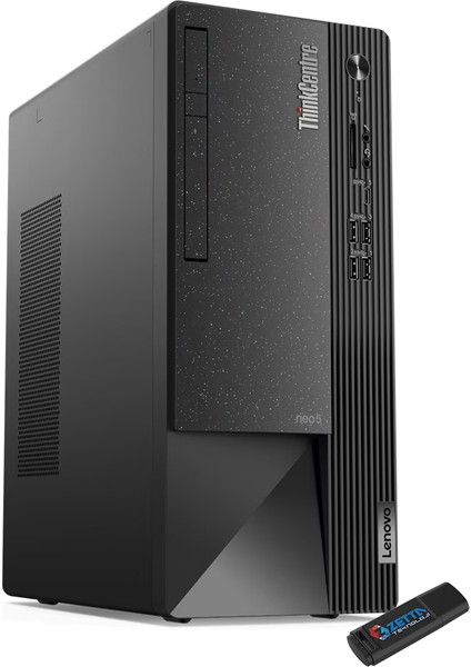 Thinkcentre Neo 50T Gen4 Intel Core I7 13700 64GB 2tb SSD GT1030-2GB Freedos Masaüstü Bilgisayar 12JD0008TRGF09 + Zetta Flash Bellek
