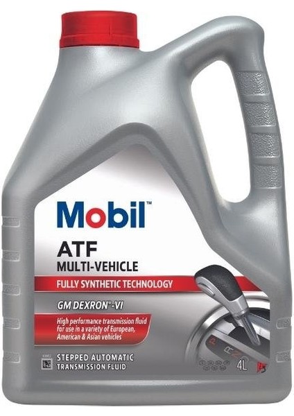 Atf Multi-Vehicle Dexron Vı Otomatik Şanzıman Yağı - 4 Lt.