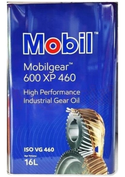 Mobilgear 600 Xp 460 Endüstriyel Dişli Yağı - 16 Lt.