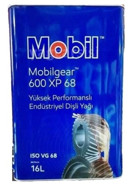 Mobilgear 600 Xp 68 Endüstriyel Dişli Yağı - 16 Lt.