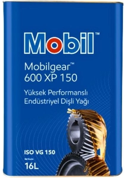 Mobilgear 600 Xp 150 Endüstriyel Dişli Yağı - 16 Lt.