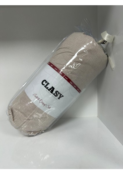 Ranforce Lastikli Çarşaf Seti Çift Kişilik Çizgili Sütlü Kahve fiyatları