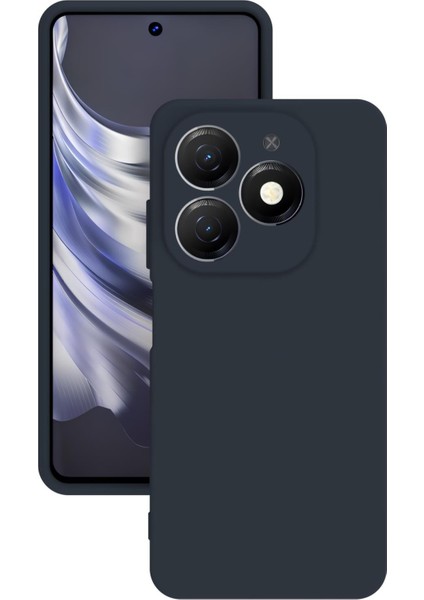 Tecno Spark 20C Kılıf Kamera Korumalı Silikon Rubber Arka Kapak