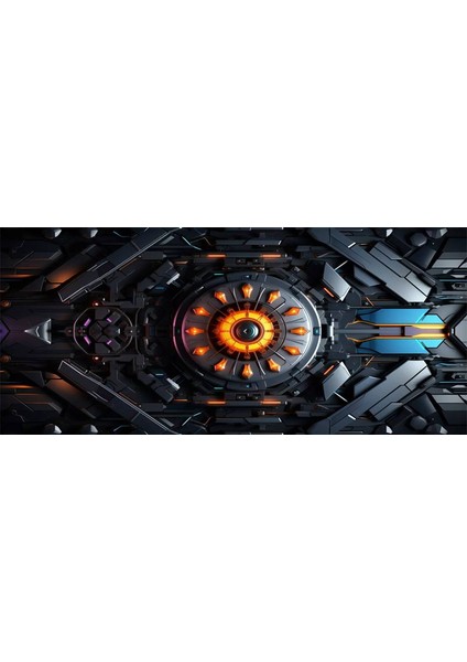 Mouse Pad Oyuncu Büyük Boy Xl 40X90 cm No: 2392