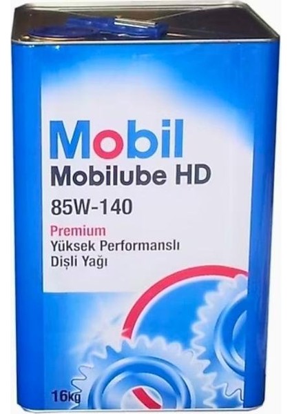 Mobilube Hd 85W-140 Ağır Hizmet Otomotiv Dişli Yağı - 18 Lt.