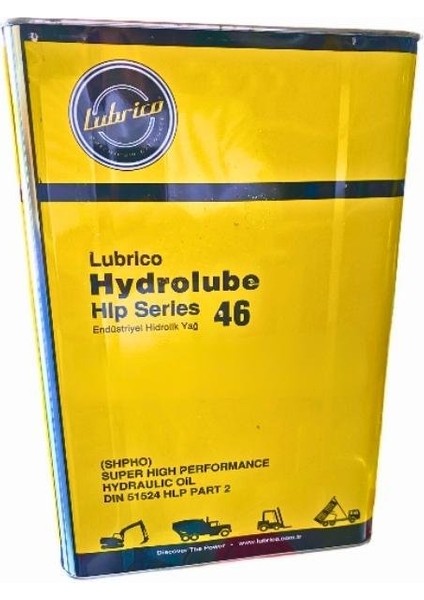 Hydrolube Hlp 46 Aşınma Önleyici Hidrolik Yağ - 16 Lt.