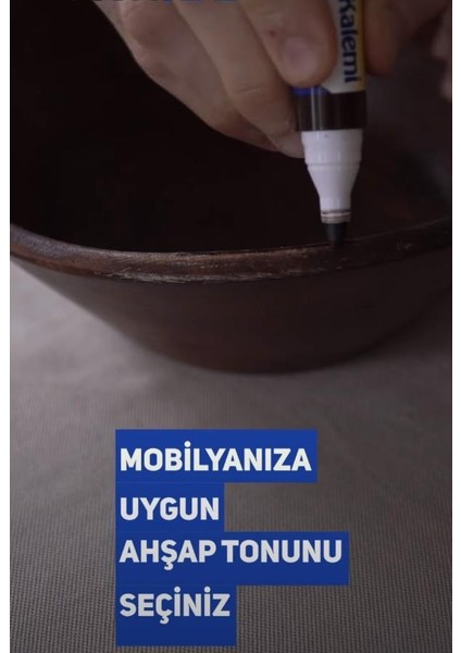 Vodaseal Mobilya Rötuş Kalemi - Siyah