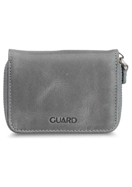 Antik Gri Mini Bozuk Paralıklı Cüzdan - GRD2403XW22492