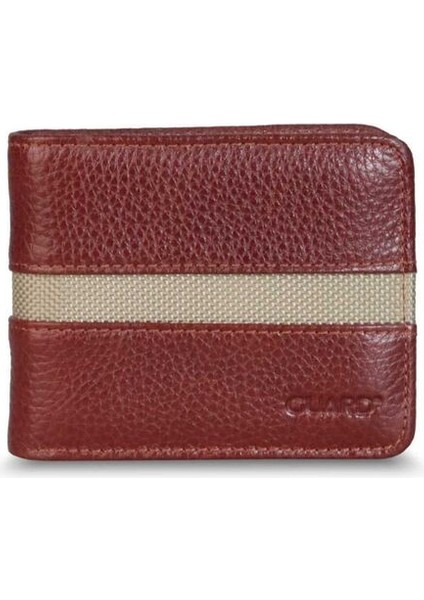 Taba Spor Şeritli Deri Erkek Cüzdanı - GRD2403XW22142
