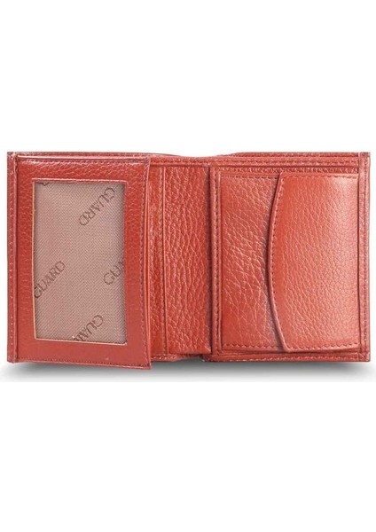 Bozuk Para Girişli Taba Deri Erkek Cüzdanı - GRD2403XW22135