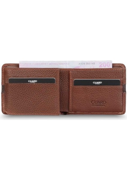 Taba Spor Şeritli Deri Erkek Cüzdanı - GRD2403XW22526