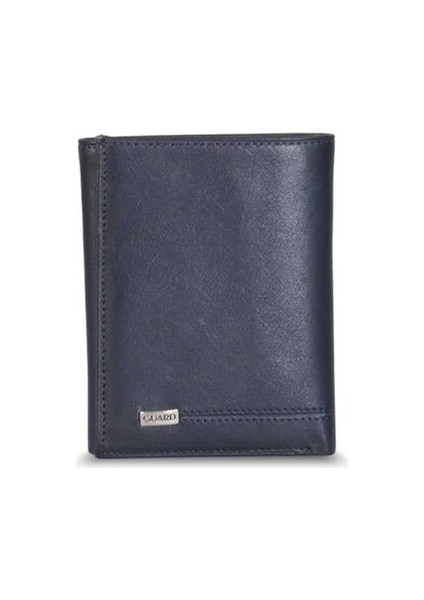 Lacivert Dikey Deri Erkek Cüzdanı - GRD2403XW22303