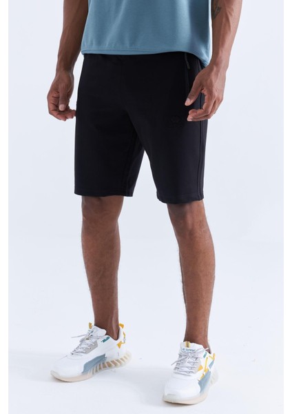 Erkek Siyah Lyc Şort 81136