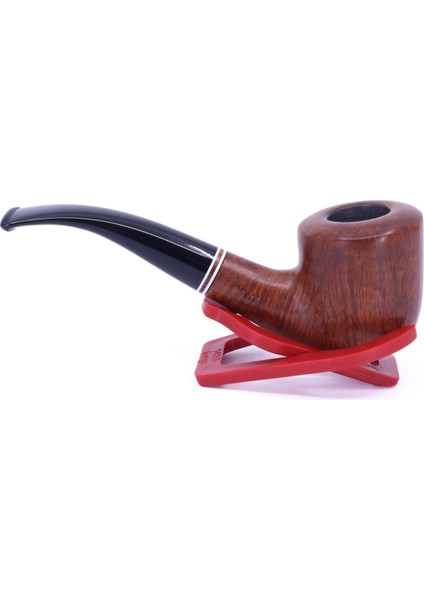 Pipo Sarı Yıldız-Iki Yıldız 144 9mm Filtreli Akrilik Saplı Pipo