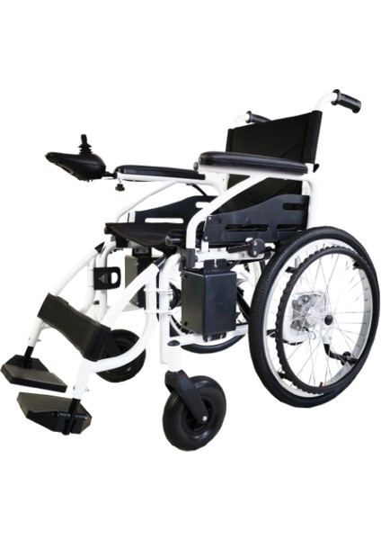 P200C Katlanabilir Çocuk Akülü Tekerlekli Sandalye Siyah