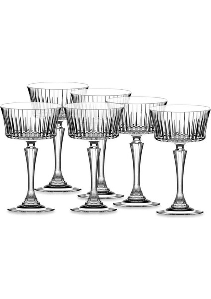 Rcr Timeless 6'lı Şampanya Bardağı 260 ml 555.11.01.0003