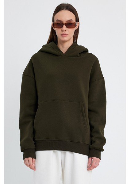Haki Hoodie, Oversize Hoodie, Kadın Hoodie fiyatları