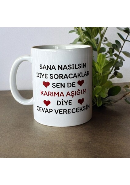 Yazılı Baskılı Kupa