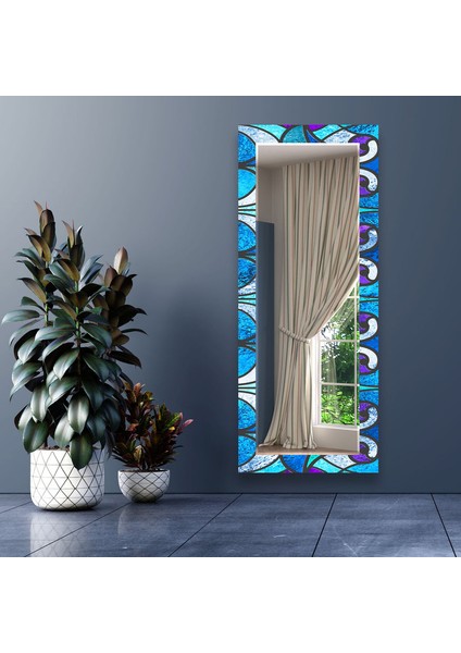 Lekeli Temperli Cam Duvar Aynası