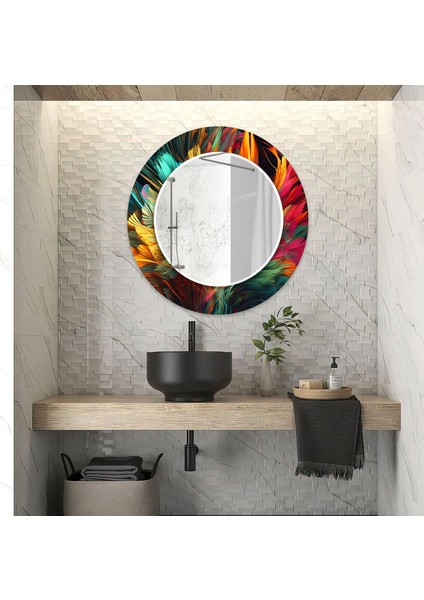 Lekeli Temperli Cam Duvar Aynası fiyatları