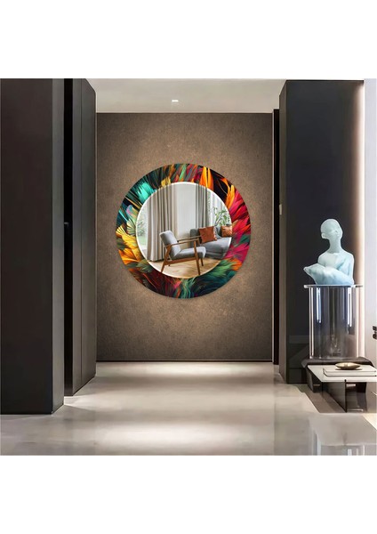 Lekeli Temperli Cam Duvar Aynası modelleri