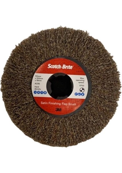 Scotch-Brite Sf-Fb Çapak Giderici Fırça - 110X100X19 mm (2 Ad)