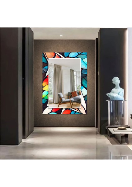 Lekeli Temperli Cam Duvar Aynası modelleri