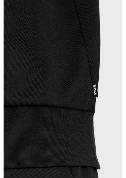 Logolu Bisiklet Yaka Pamuklu Relaxed Fit Sweat Erkek Sweat 50507939 001