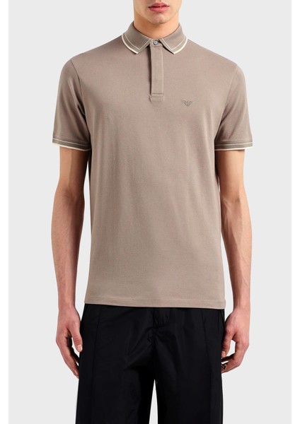 Pamuklu Regular Fit Polo Yaka T-Shirt Erkek Polo Yaka T-Shirt 3D1Fm6 1Jtkz 0650