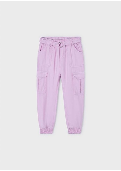 Kız Çocuk Pantolon - Mayoral Kız Çocuk Pantolon - Pembe - 4 Yaş - 3531-PEMBE-4 Yaş